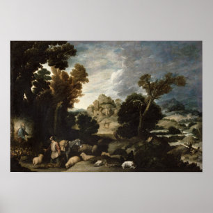 Affiche Bush brûlant, c.1635