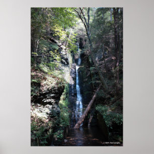 Affiche Bushkill Falls in the Poconos. imprimer 0206