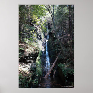 Affiche Bushkill Falls in the Poconos. imprimer 0206