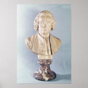 Affiche Bust of Jean-Jacques Rousseau