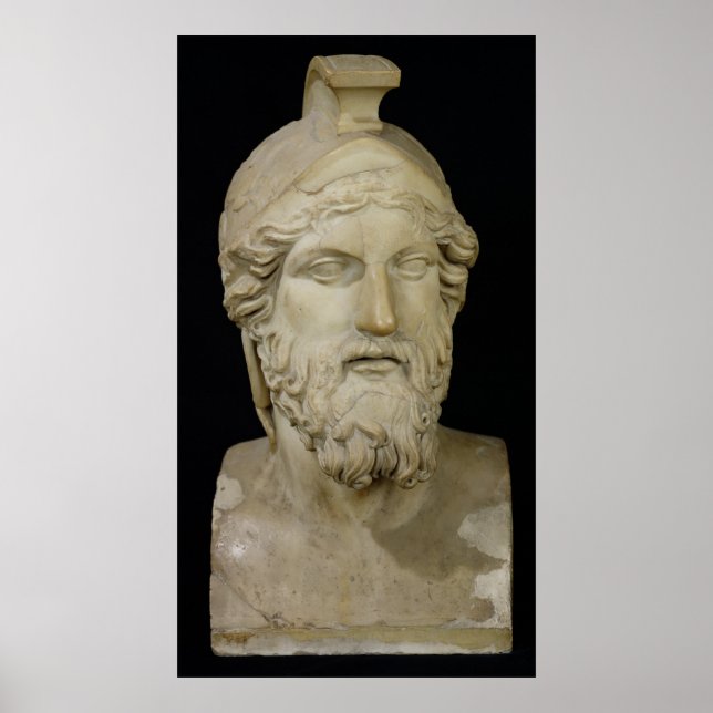 Affiche Buste de Miltiades 480-336 avant JC (Devant)