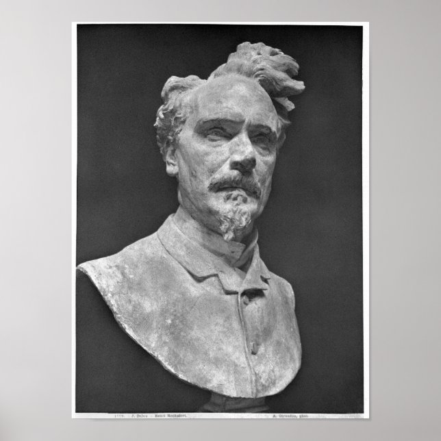 Affiche Buste d'Henri Rochefort (Devant)