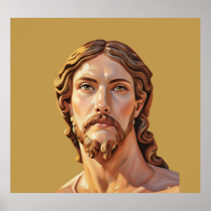 Affiche BUSTE DU CHRIST SAUVEUR par MICHELANGE 2026
