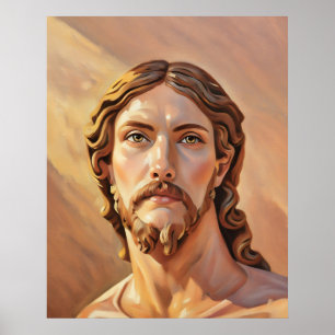 Affiche BUSTE DU CHRIST SAUVEUR par MICHELANGE 2026