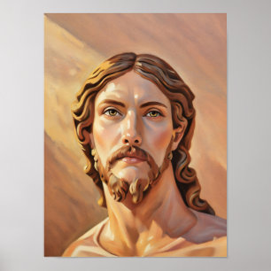 Affiche BUSTE DU CHRIST SAUVEUR par MICHELANGELO