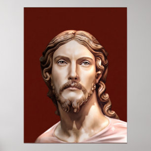 Affiche BUSTE DU CHRIST SAUVEUR par MICHELANGELO 2026
