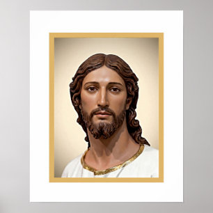 Affiche BUSTE DU CHRIST SAUVEUR par MICHELANGELO 2026