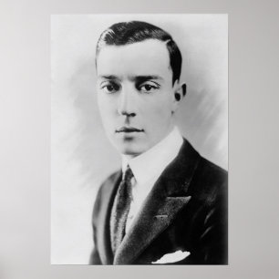 Affiche Buster Keaton - Le Grand Visage De Pierre