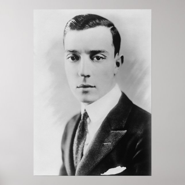 Affiche Buster Keaton - Le Grand Visage De Pierre (Devant)