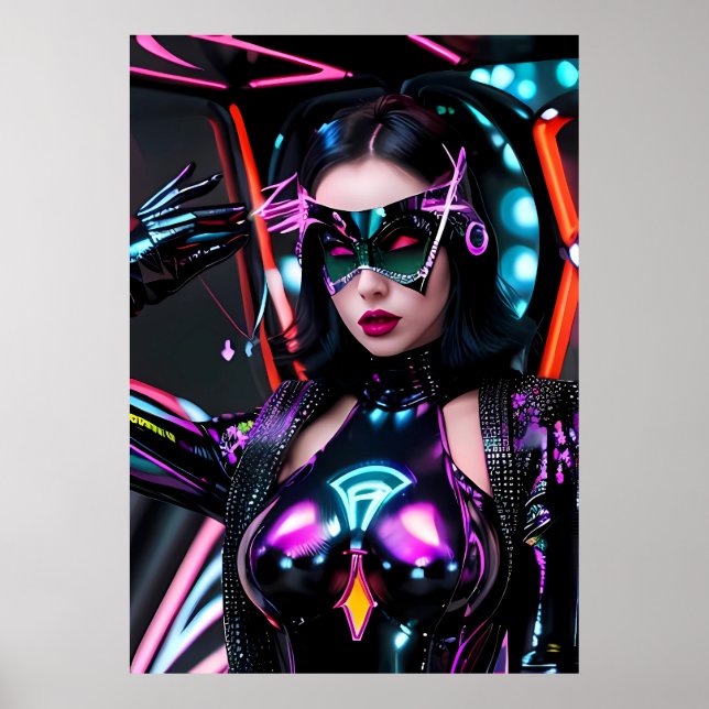 Affiche But the Mask Was Her Face (Devant)