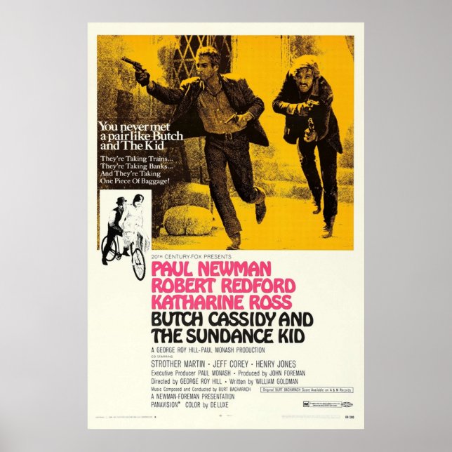 Affiche Butch Cassidy et Sundance Kid (Devant)