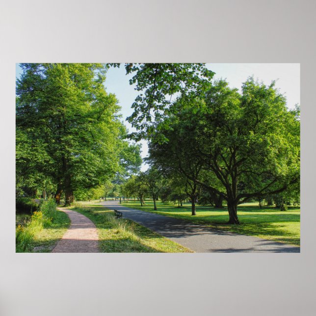 Affiche Bute Park, Cardiff, Wales. (Devant)