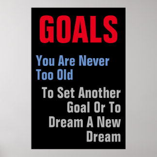 Affiche Buts Citation Motivationnelle Vous N'Êtes Jamais T