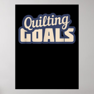 Affiche Buts Drôle De Quilting