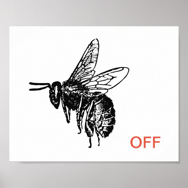 Affiche Buzz désactivé (Devant)