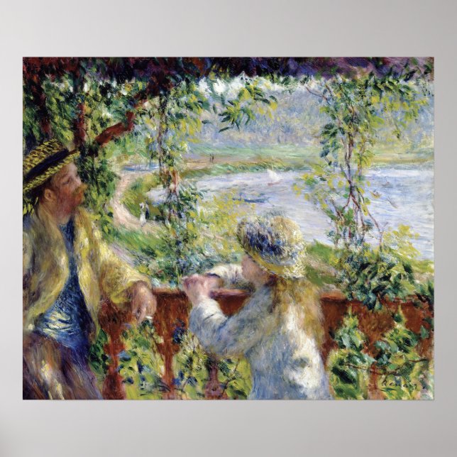Affiche By the Water - Pierre-Auguste Renoir - 1880 (Devant)