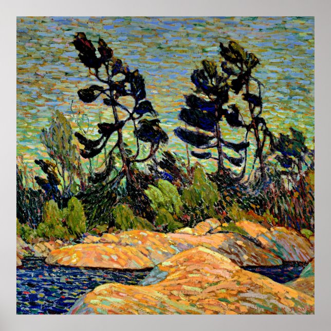 Affiche Bying Inlet, Georgian Bay, (Devant)