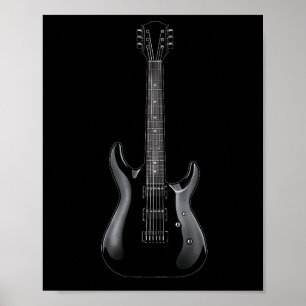 Affiche Bynd Rock Et Roll Guitare S Pour Hommes Bynd Tee 1