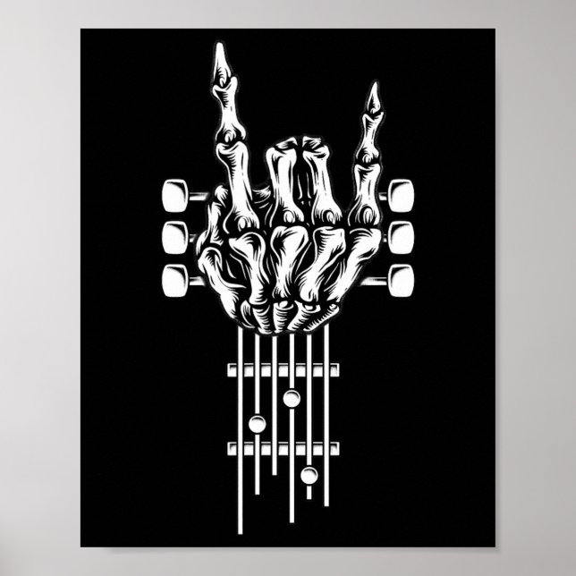Affiche Bynd Rock Et Roll Guitare S Pour Hommes Bynd Tee 5 (Devant)