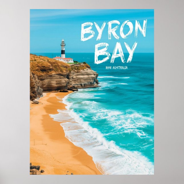 Affiche Byron Bay NSW Australia (Devant)