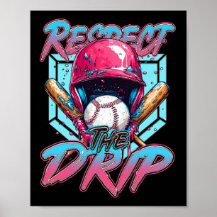 Affiche Bysebyll Drip Boys Enfants Crème Glacée Qui Dégoul