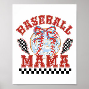 Affiche Bysebyll Maman Coquette Bow Famille Maman Femme