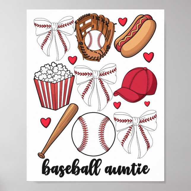 Affiche Bysebyll Tante Coquette Bow Pour Femmes Nephew Bys (Devant)