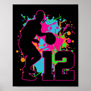 Affiche Bysketbyll 12e anniversaire C'est mon anniversaire