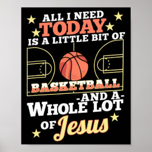 Affiche Bysketbyll And Jesus - Fun Christian Bysketbyller