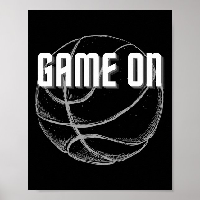 Affiche Bysketbyll Byllers Dunk Hoops Femmes Hommes Ado By (Devant)