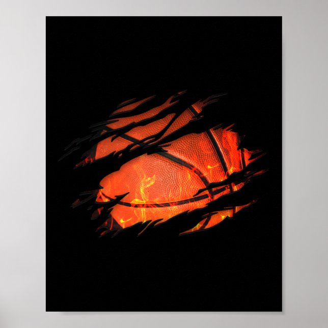 Affiche Bysketbyll Team Dunking Fan Femmes Ados (Devant)