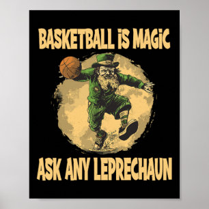 Affiche Bysketll Est Ma Magie Demander À Mon Leprechaun