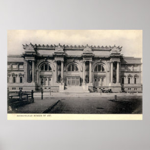Affiche c1905 Musée d'Art métropolitain, New York
