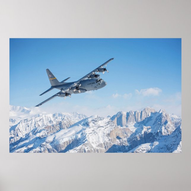 Affiche C-130 Hercules (Devant)