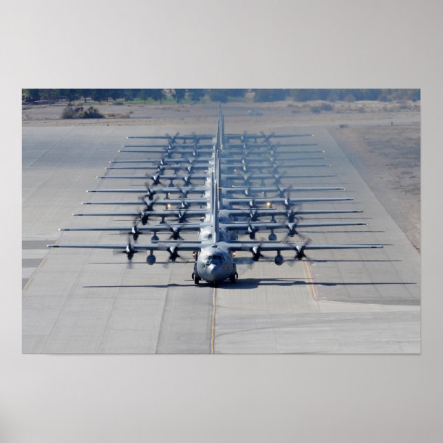 Affiche C-130 Hercules (Devant)