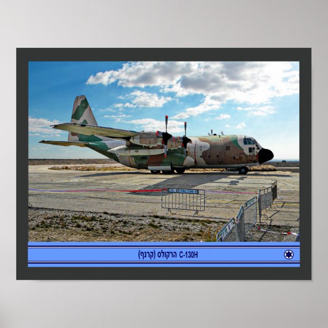 Affiche C-130H Karnaf (Devant)