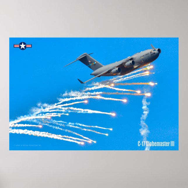 AFFICHE C-17 GLOBEMASTER III (Devant)