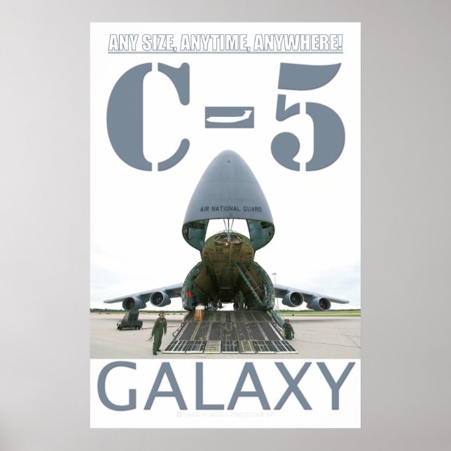 AFFICHE C-5 GALAXIE (Devant)