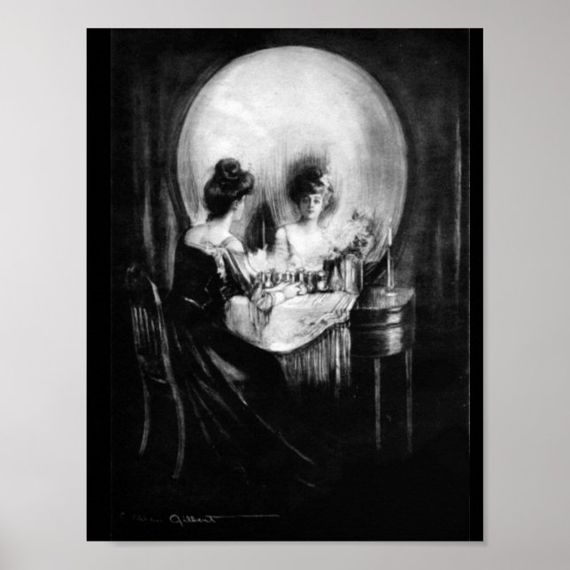 Affiche C. Allan Gilbert, Tout est Vanity (Devant)