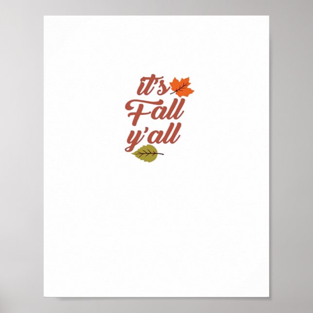 Affiche C’est le mème tendance de Fall Y’all (Devant)