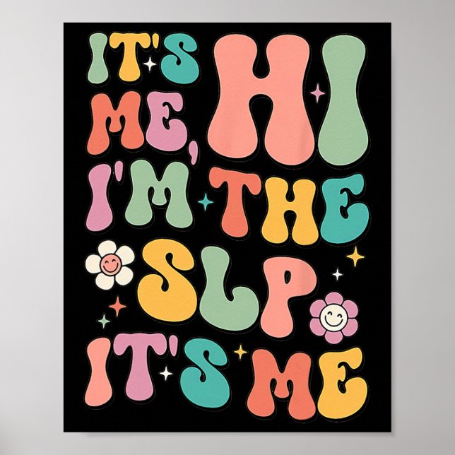 Affiche C’est moi Salut Je suis le SLP Voix Appreciati (Devant)