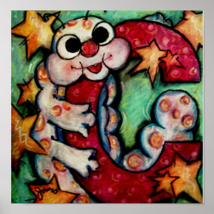 Affiche C est pour Caterpillar