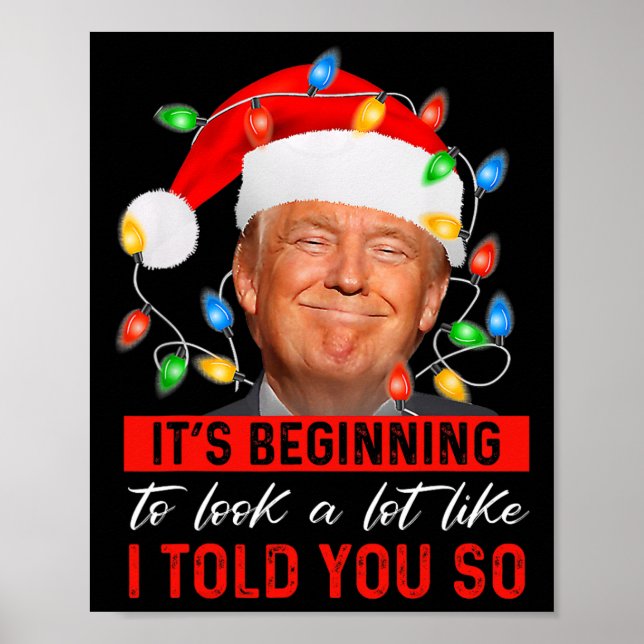 Affiche Ça commence à ressembler beaucoup à des Noël drôle (Devant)