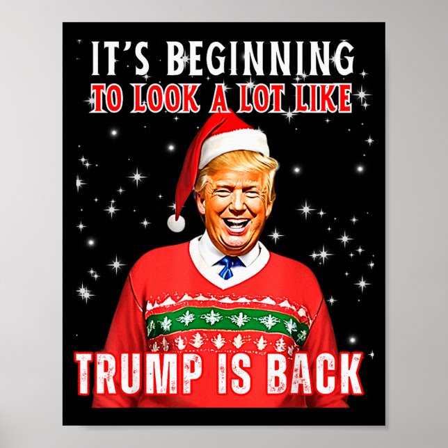 Affiche Ça commence à ressembler beaucoup à un retour de T (Devant)