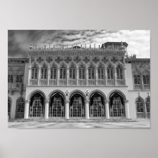 Affiche Ca' D'Zan Ringling Mansion Sarasota Floride (Devant)