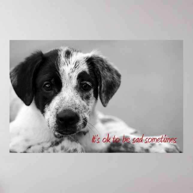 Affiche Ça ne fait rien d'être triste (Devant)