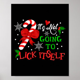 Affiche Ça ne va pas le lick Sucre de canne Christma