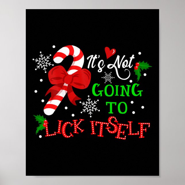Affiche Ça ne va pas le lick Sucre de canne Christma (Devant)