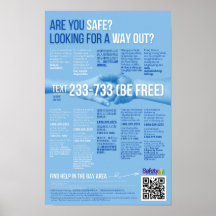 Affiche CA SB1193 - 5 langues (Ang/Sp/Ch/Viet/Tag)