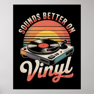 Affiche Ça sonne mieux sur Vinyl